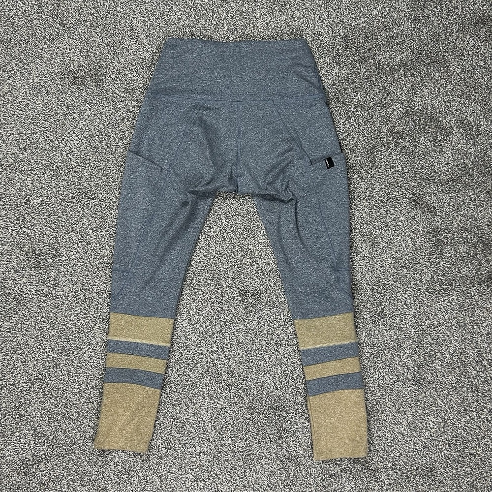 Flylow‎ Shreggings Tight Womens XS Cropped Pockets Base SnowBoarding Workout Gym - Picture 2 of 10